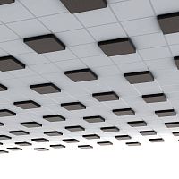 Polyester suspended ceiling BLOCSOUNDtileacoustic
