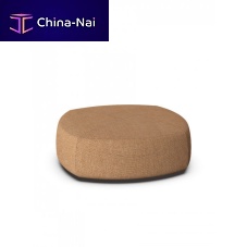 Contemporary ottoman ATOLLfabricsquareindoor