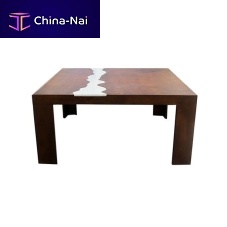 Contemporary table TIVOLImarbleCOR-TEN® baserectangular