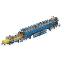 Slabstock PUR foam production line MULTIFLEXcontinuousmodular