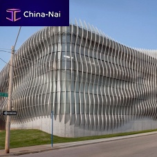 Panel cladding ZAHNER HEADQUARTERSzincstainless steelaluminum