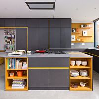 Wood fiber construction panel VALCHROMAT®for kitchenPEFC certifiedFSC certified
