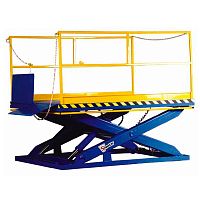 Scissor lift table SLD serieshydraulicstationaryloading dock