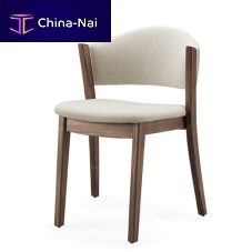 Contemporary dining chair CARAVELAindoorfabricleather