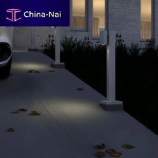 Garden bollard light L92urbancontemporaryanodized aluminum