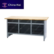 Wooden workbench CGS-WB17091garagemulti-drawerdoor