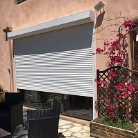 Roller shutter louvrealuminumlacquered
