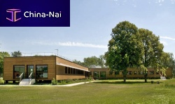 Prefab building EDF 1 130 m² woodenfor officeeco-friendly