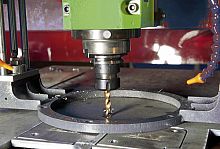 Electric drilling unit cutting