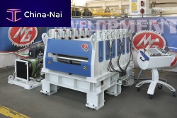 Sheet metal straightening machine sp serieshydraulic
