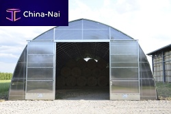Galvanised steel warehouse TUNNELS