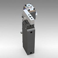 Pneumatic clamp TPCA 42machiningadjustable