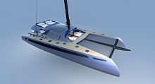 Catamaran sailing yacht BLUE COAST 65ocean cruising3-cabin6-berth