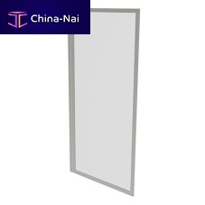 Swing shower screen OASI 3rectangularreversibletempered glass