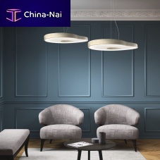 Pendant lamp CANELbeechwood veneerPMMA