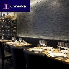 Natural stone wall cladding NATURAL STONE - ARDESIA NERAinterior