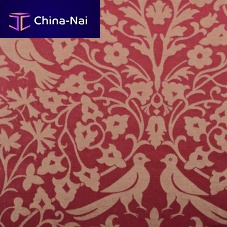 Upholstery fabric SILK TRADITIONS : AUDUBONfloral patternlinensilk