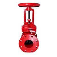 Gate valve HGO-300FFwith handwheelflangecoated