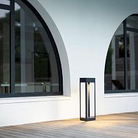 Garden bollard light Hogarfor public spacescontemporaryaluminum