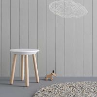 Contemporary stool EVRUSwoodenbeech basecommercial