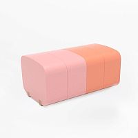 Contemporary bench Connectioncoated foamwithout backrestwithout armrests