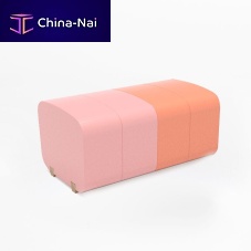 Contemporary bench Connectioncoated foamwithout backrestwithout armrests