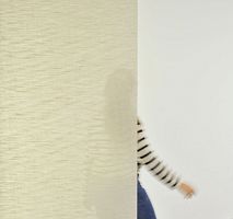 Fabric sliding panel