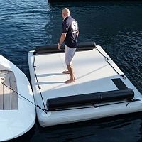 Platform water toy mattressfor yachtsinflatable