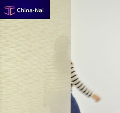 Fabric sliding panel