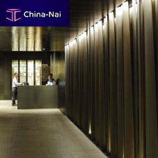 Interior wall-covering INOXTEELstainless steelmattehigh-gloss
