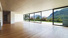 Sliding and stacking patio door foldingaluminumdouble-glazed
