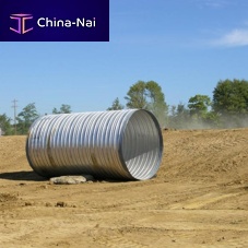 Metal channeling HEL-COR®steelgalvanised steelfor drainage systems