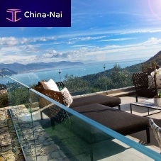 Glass railing with panelsoutdoorfor patio