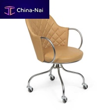 Contemporary chair VIENNAindoorfabricleather