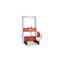 Electro-hydraulic press RB seriesstraighteningroller bedvertical