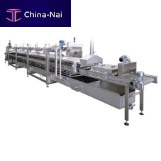 Immersion industrial cooker continuouspastastainless steel
