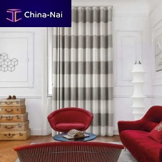 Curtain fabric EMPIRE stripedpolyesterTrevira CS®