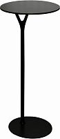 Contemporary high bar table WISHBONE aluminumroundhome
