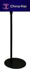 Contemporary high bar table WISHBONE aluminumroundhome