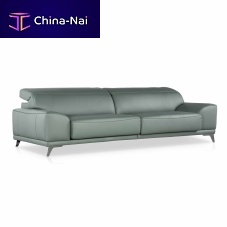 Contemporary sofa TIMORleatherwith reclining backergonomic