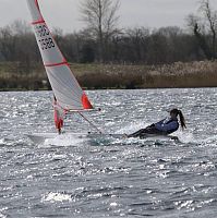 Single-handed sailing dinghy CIregattarecreationalByte
