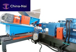 Twin-screw feeder filmsheetpowder
