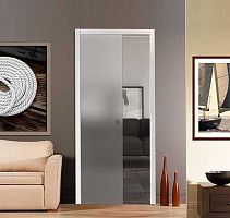 Sliding glass door pocket system HIDDEN