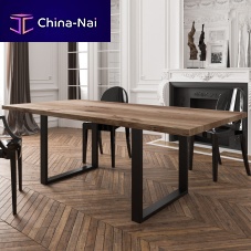 Contemporary table MASSIVOpowder-coated steelpowder-coated steel baserectangular