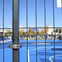Wire mesh fencing 3D � 4/5industrialgardenfor public spaces