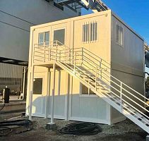 Sanitary construction site cabin modular
