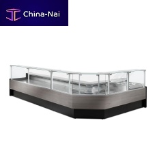 Counter refrigerated display case PORTHOSbutcherstainless steelwithout door