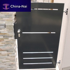 Galvanised steel garden gate PEDESTRIAN