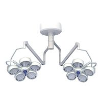 Ceiling-mounted surgical light DEL 5LED2-arm96