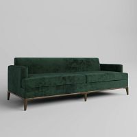 Contemporary sofa CLIVEfabricgreencustom